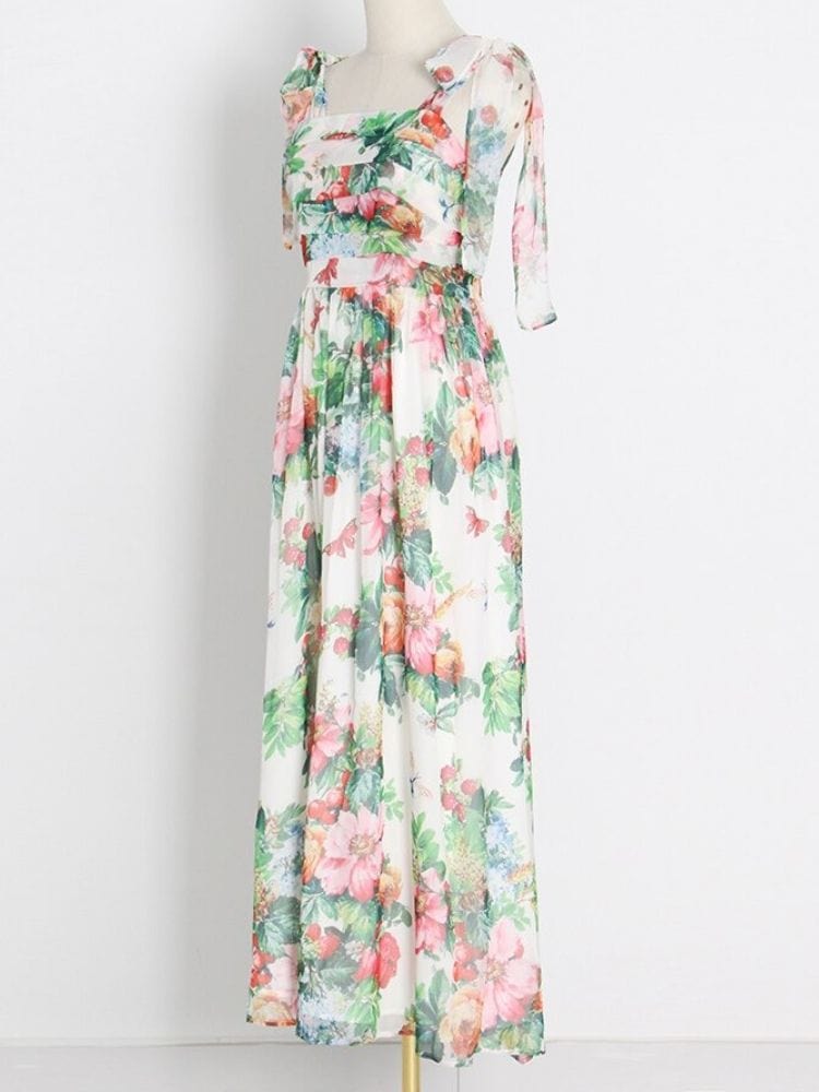 BOHEMIAN THE LABEL  Joi Floral Gown Dress