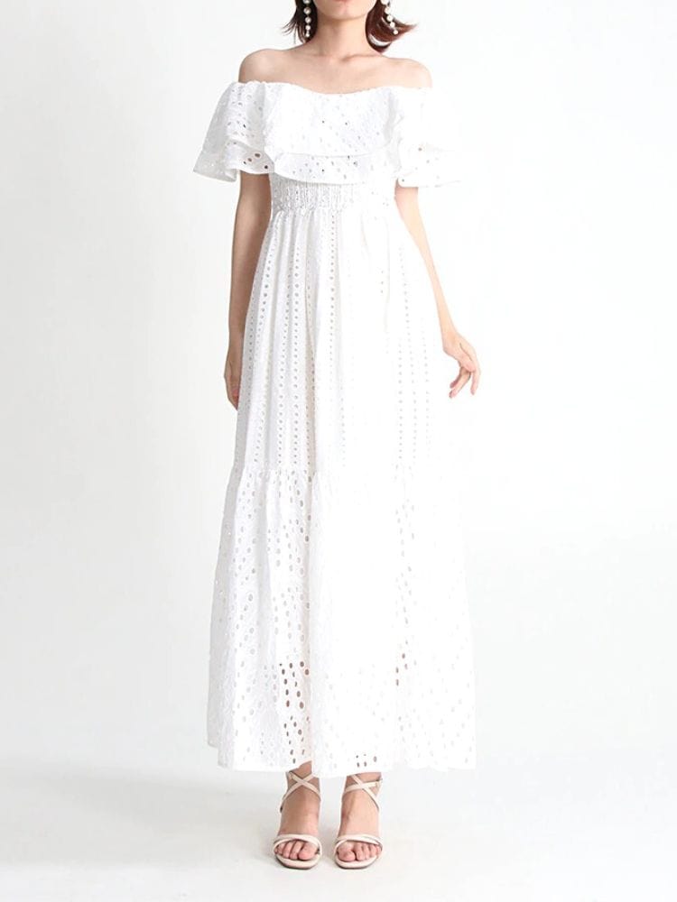 BOHEMIAN THE LABEL  Nicole Print Midi Dress